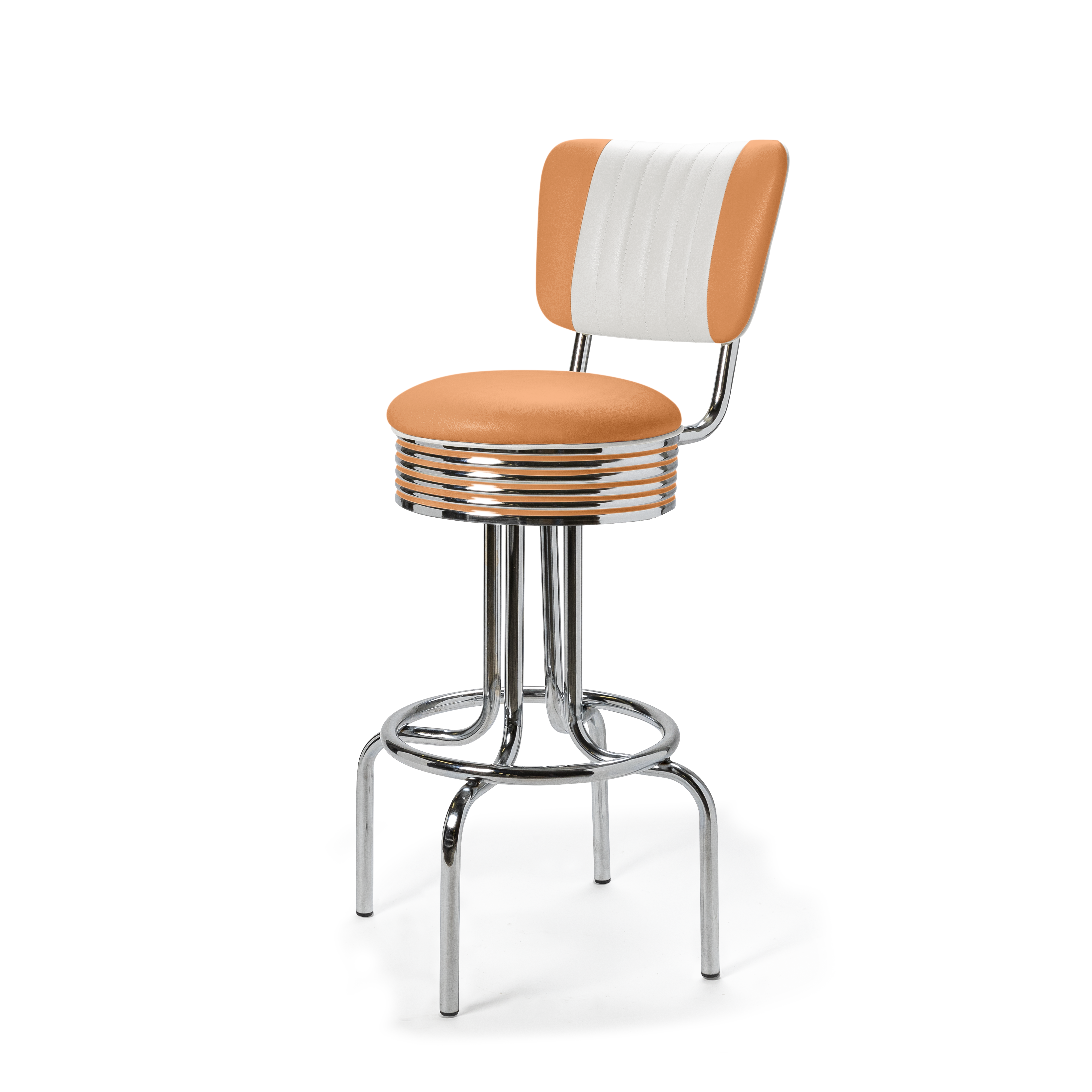 Airline - 77cm - Liseré Blanc coloris Orange
