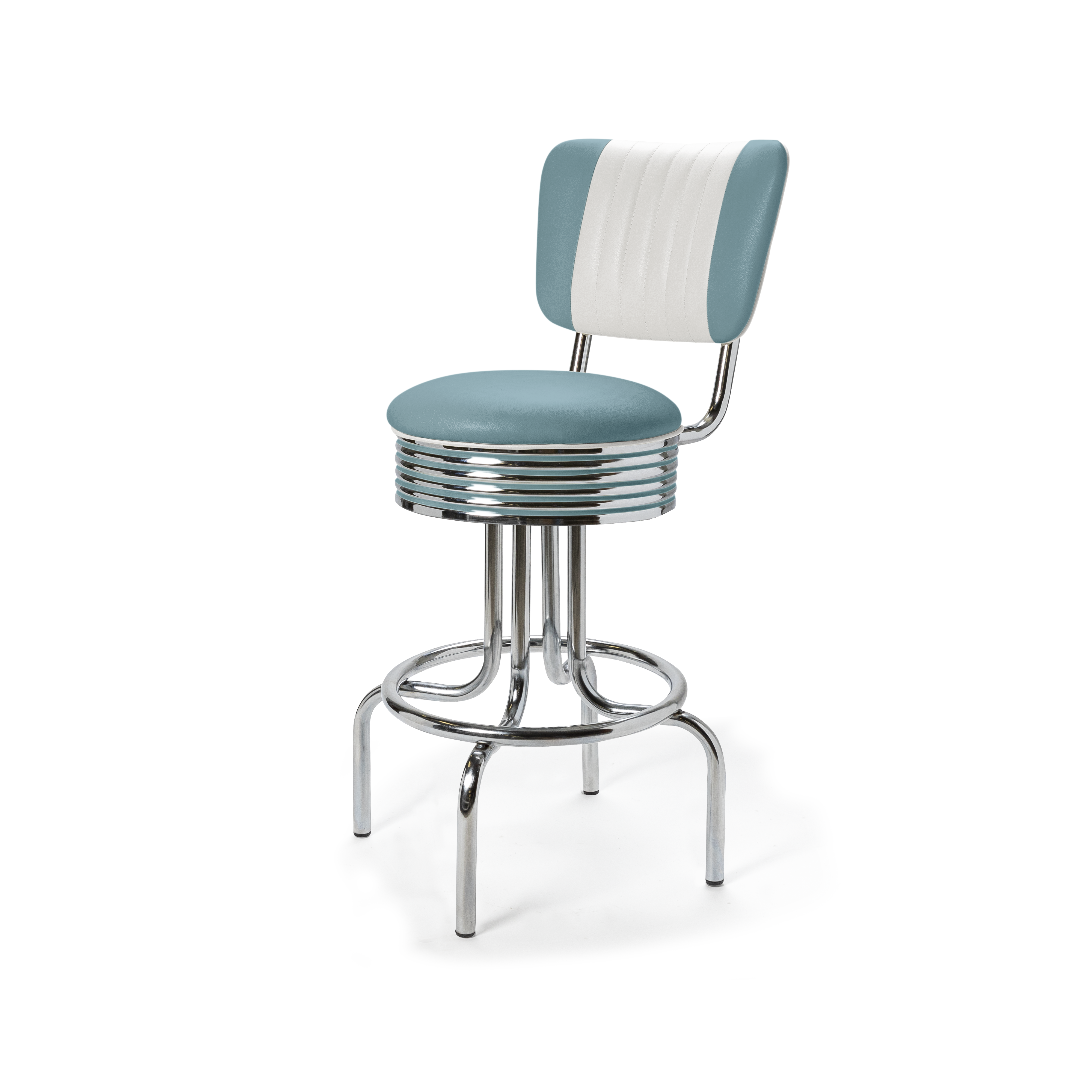 Airline - 66cm - Dossier Cannelé - Liseré Blanc coloris Bleu