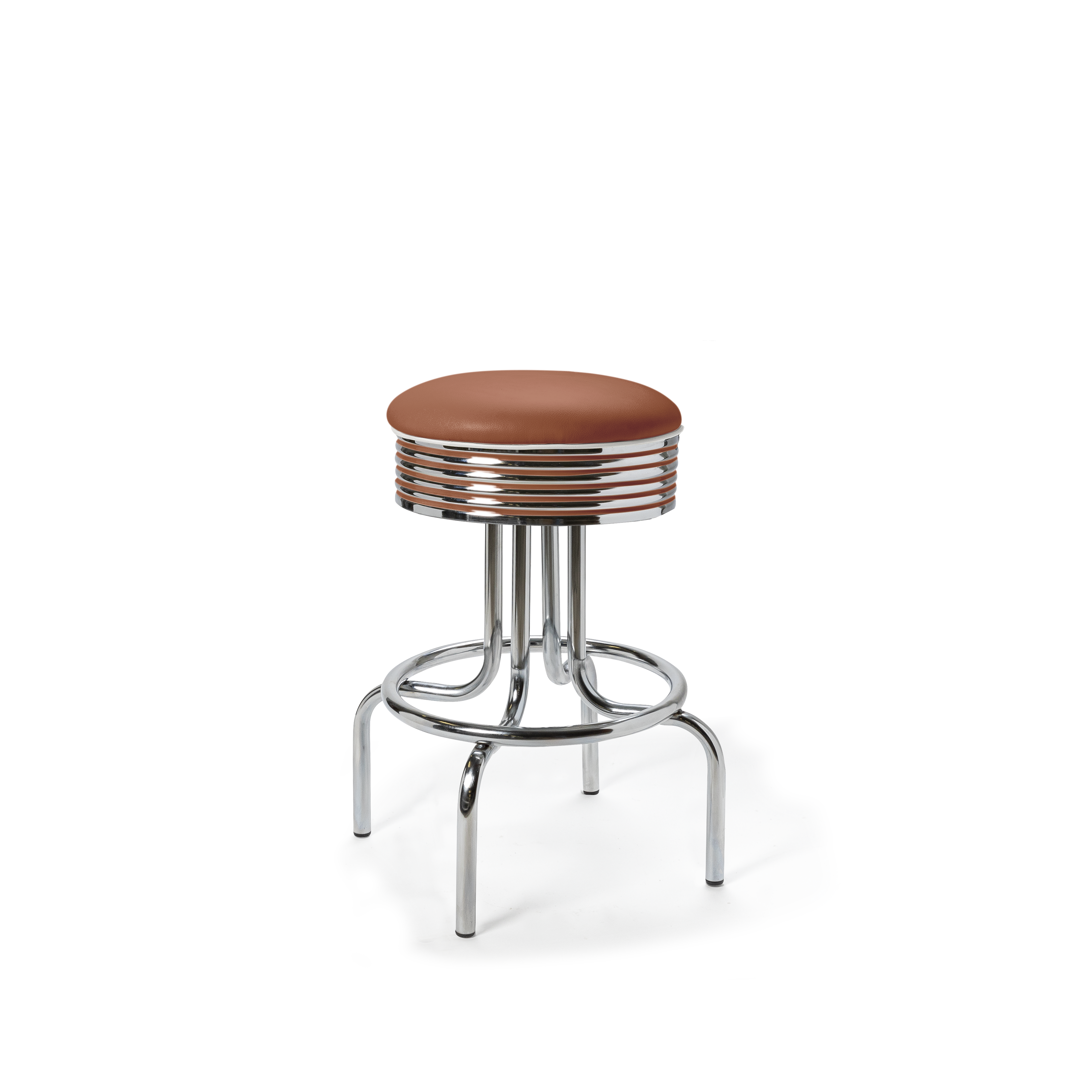 Airline - 66cm - Liseré Blanc coloris Terracotta