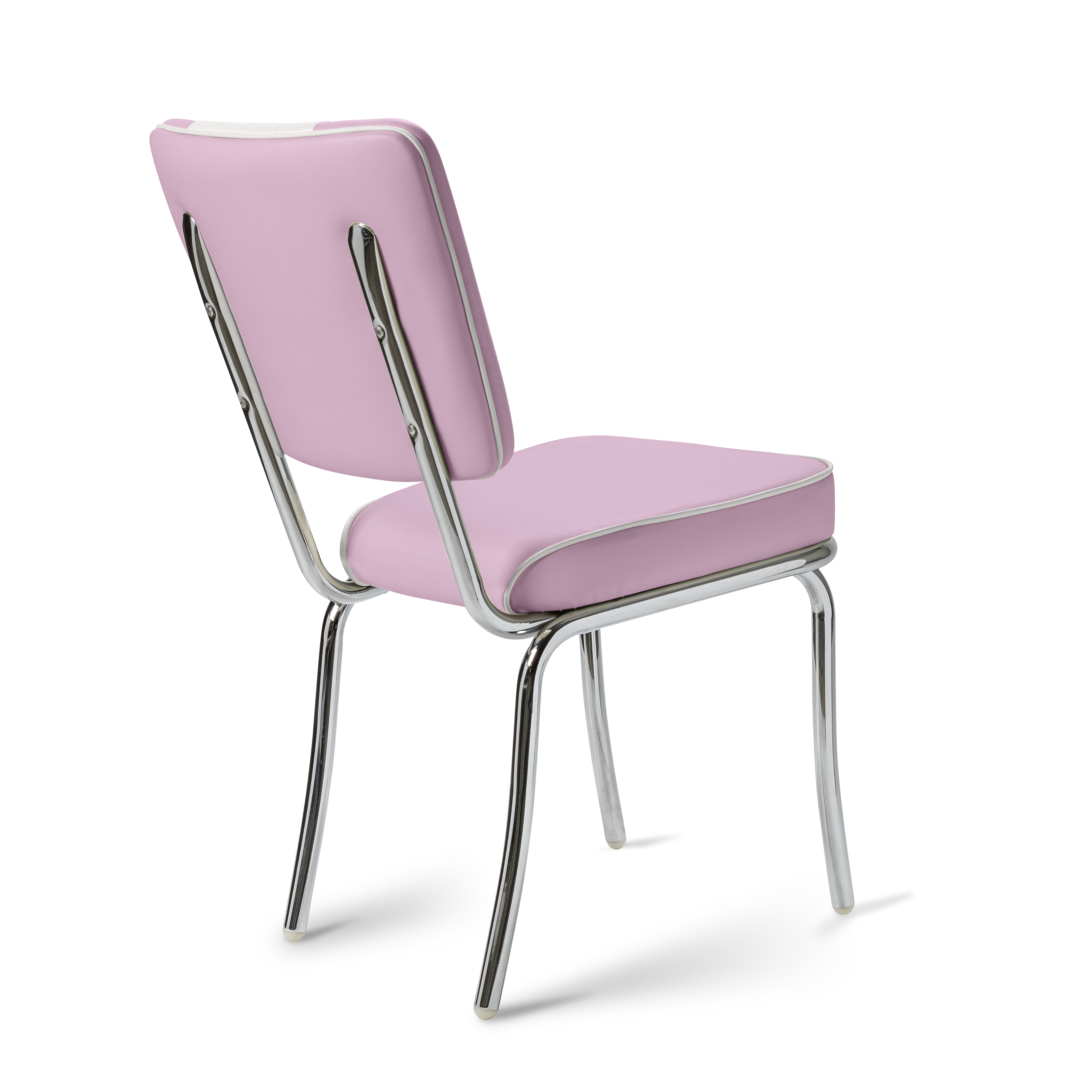 Arcade - Dossier Cannelé - Liseré Blanc coloris Lilas - vue arrière