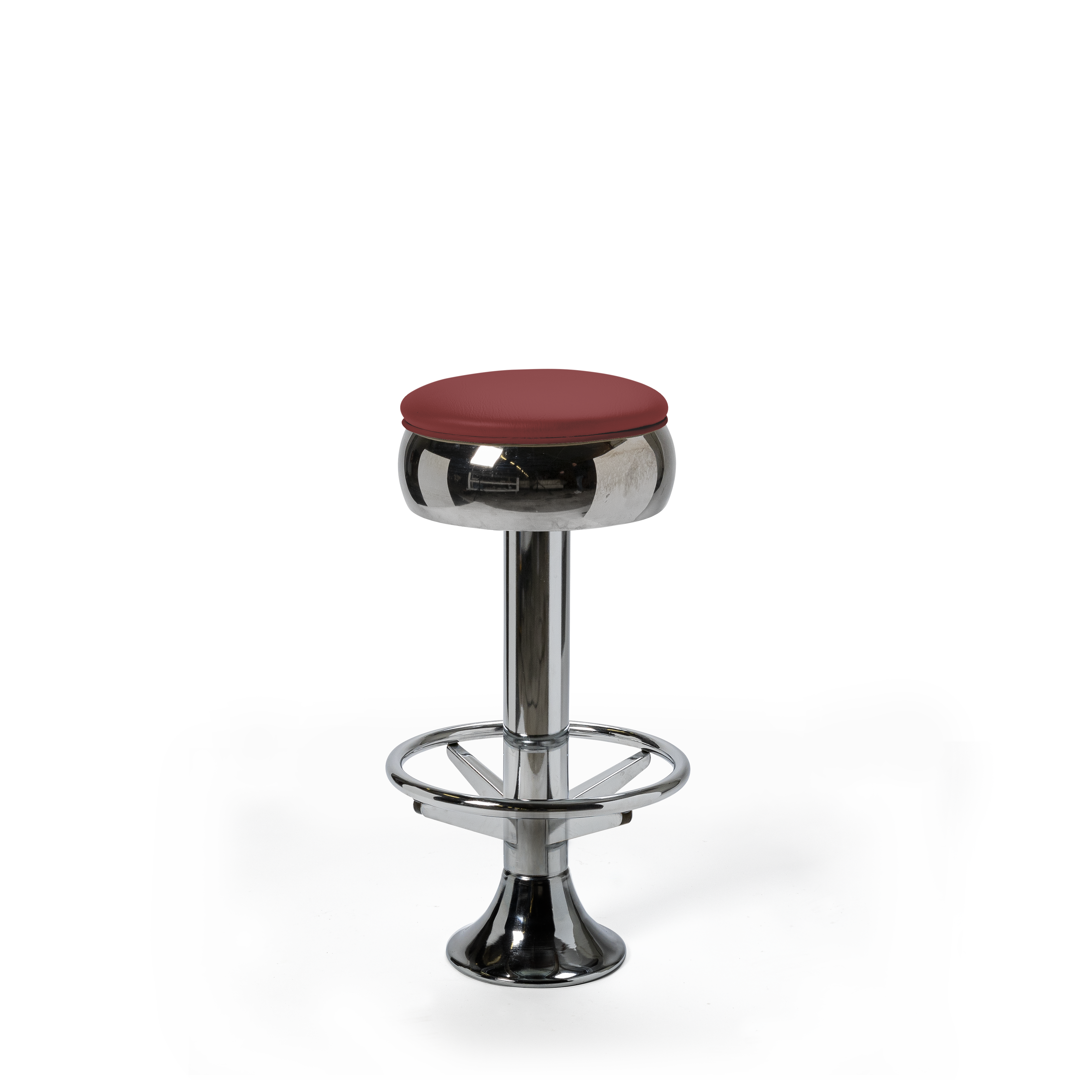 Casey "Stacks" - 77cm - Liseré ton sur ton - Repose Pieds coloris Rouge rubis