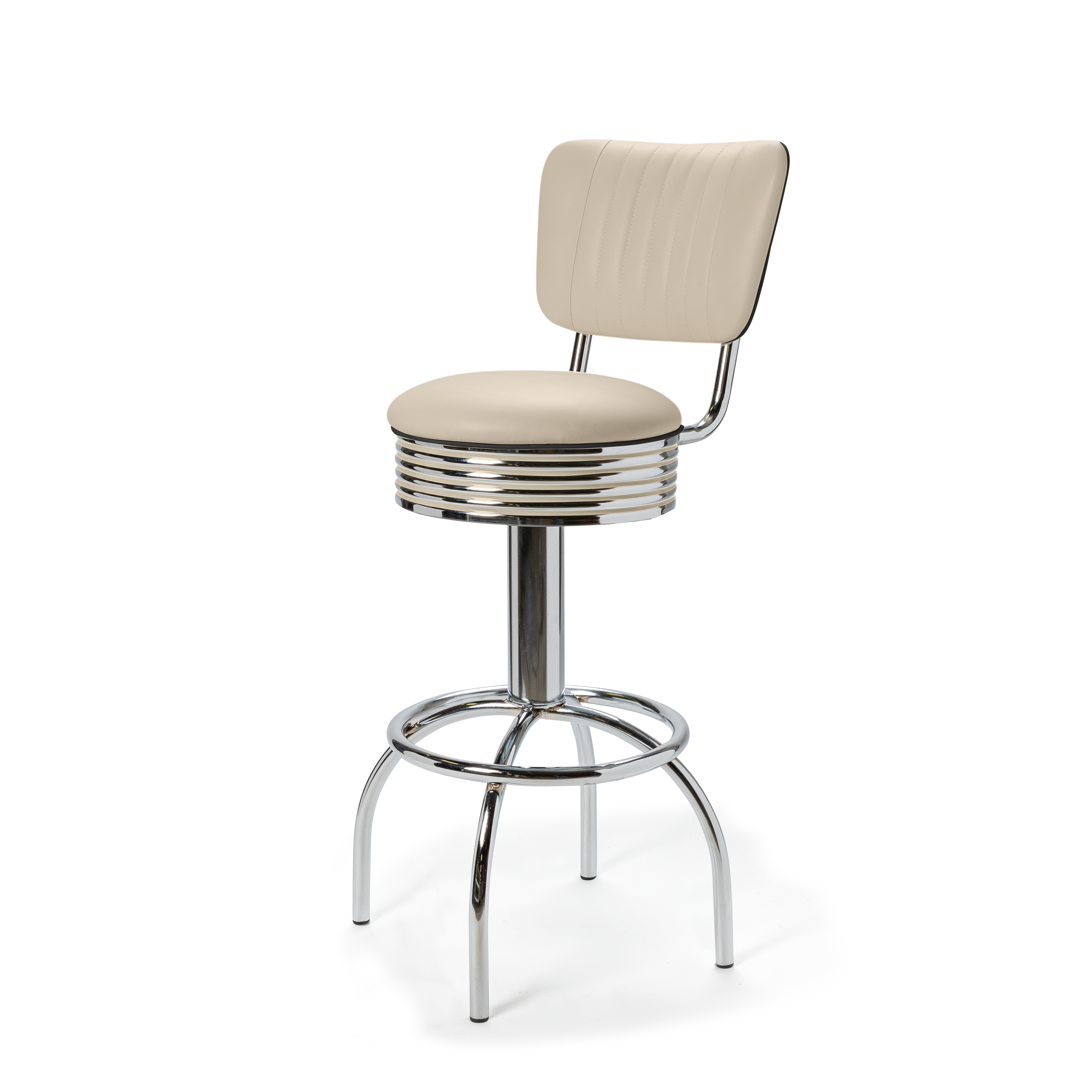 Comet - 77cm - Liseré Noir coloris Blanc cassé