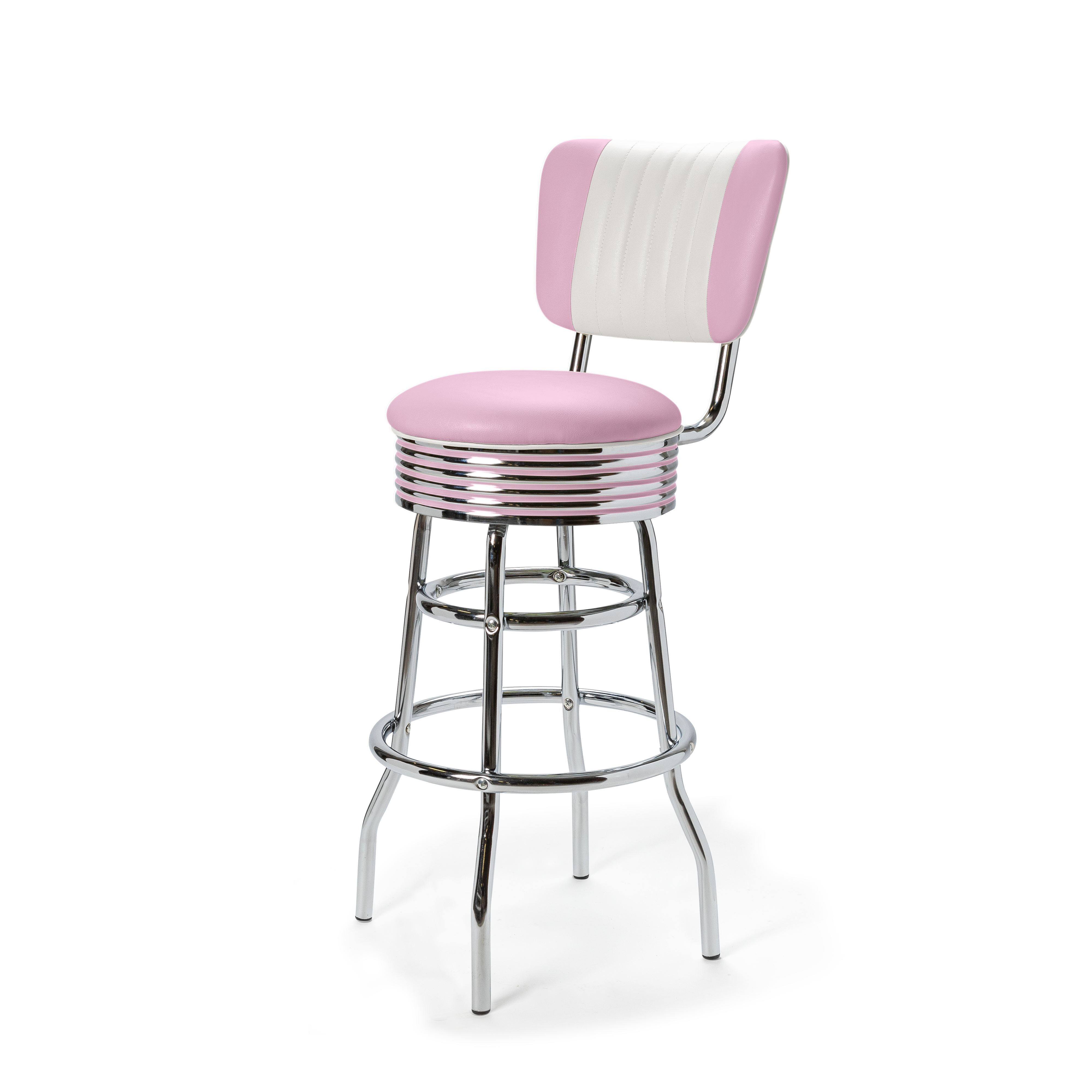 Palace - 77cm - Dossier Cannelé - Liseré Blanc coloris Lilas