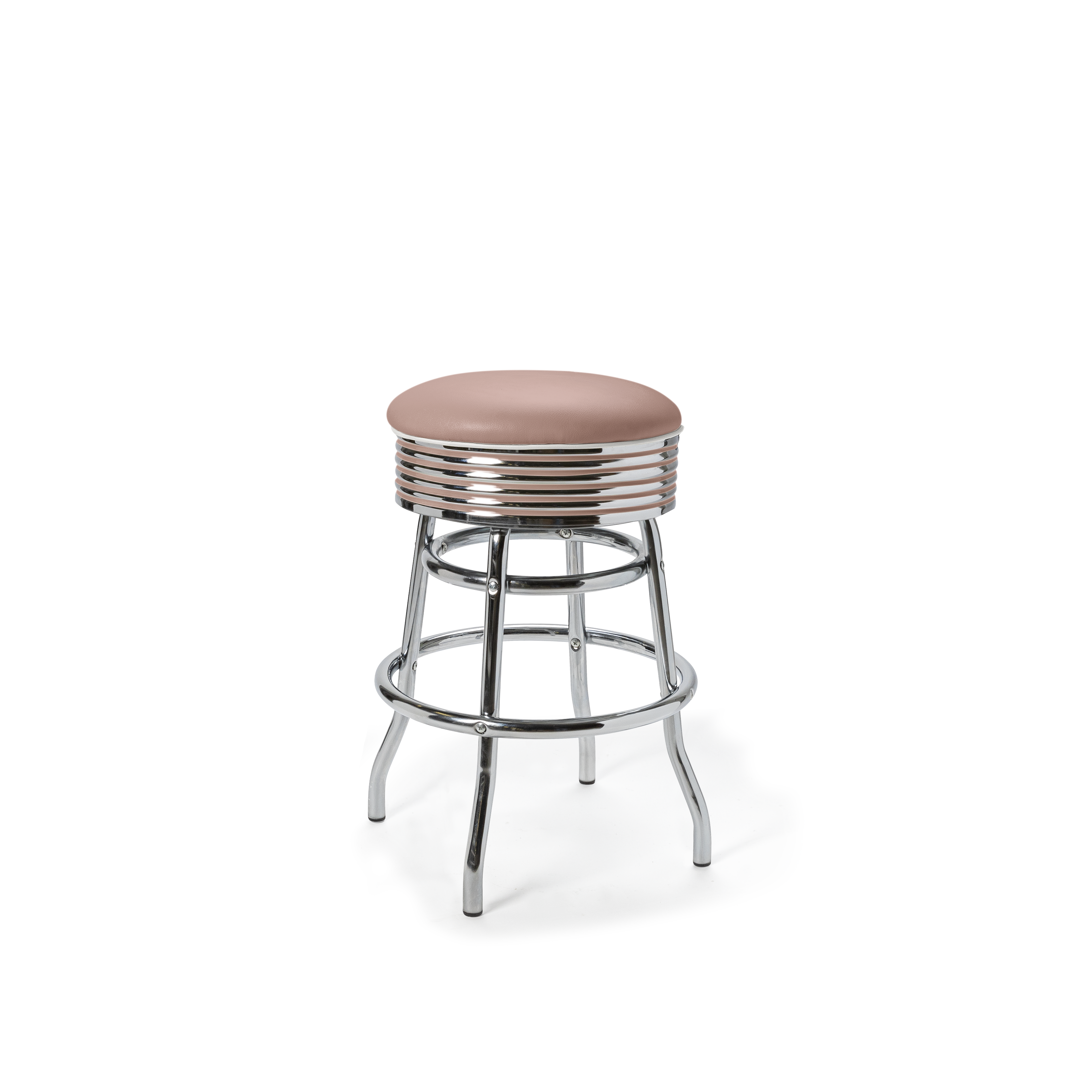 Palace - 66cm - Liseré Blanc coloris Rose poudré