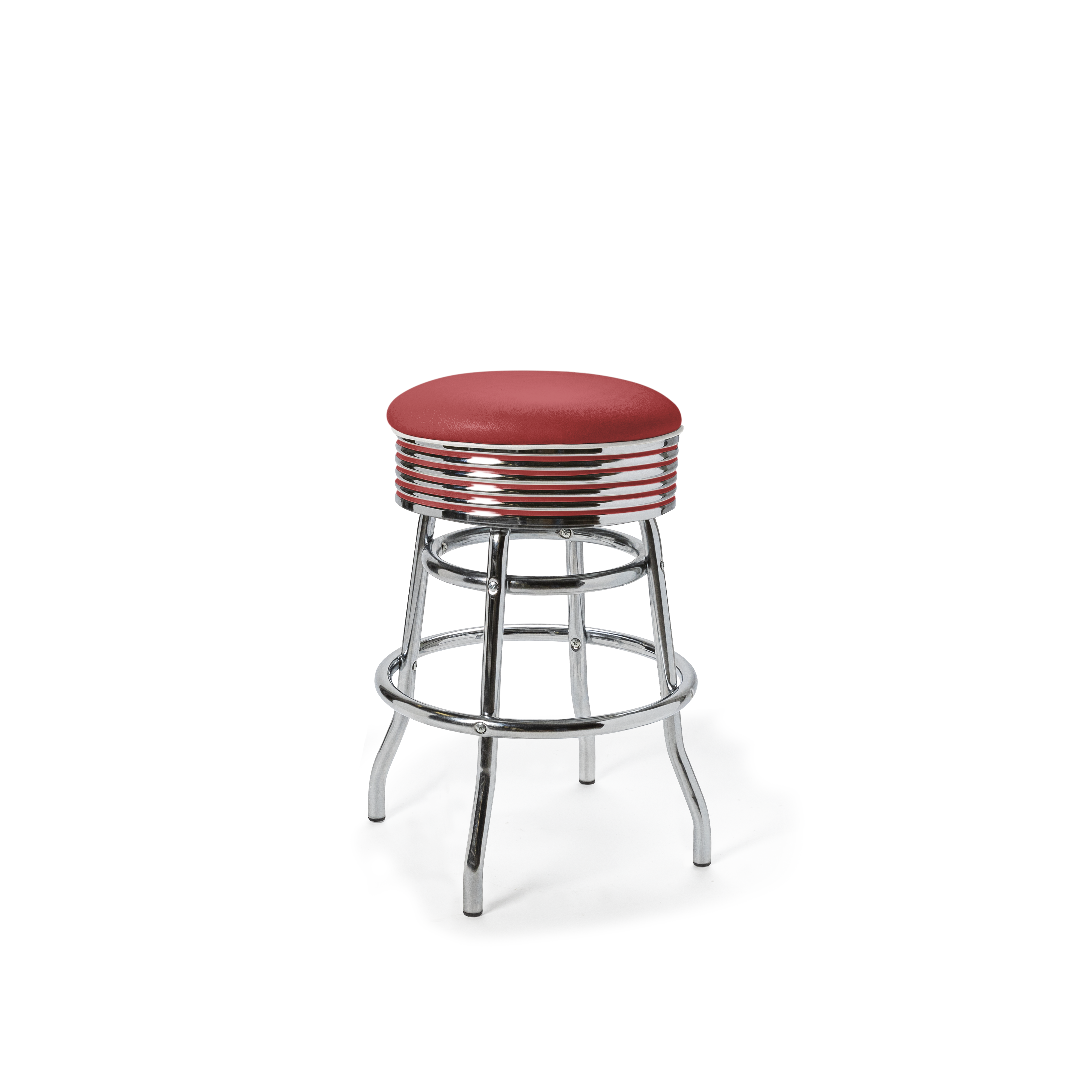 Palace - 66cm - Liseré Blanc coloris Rouge