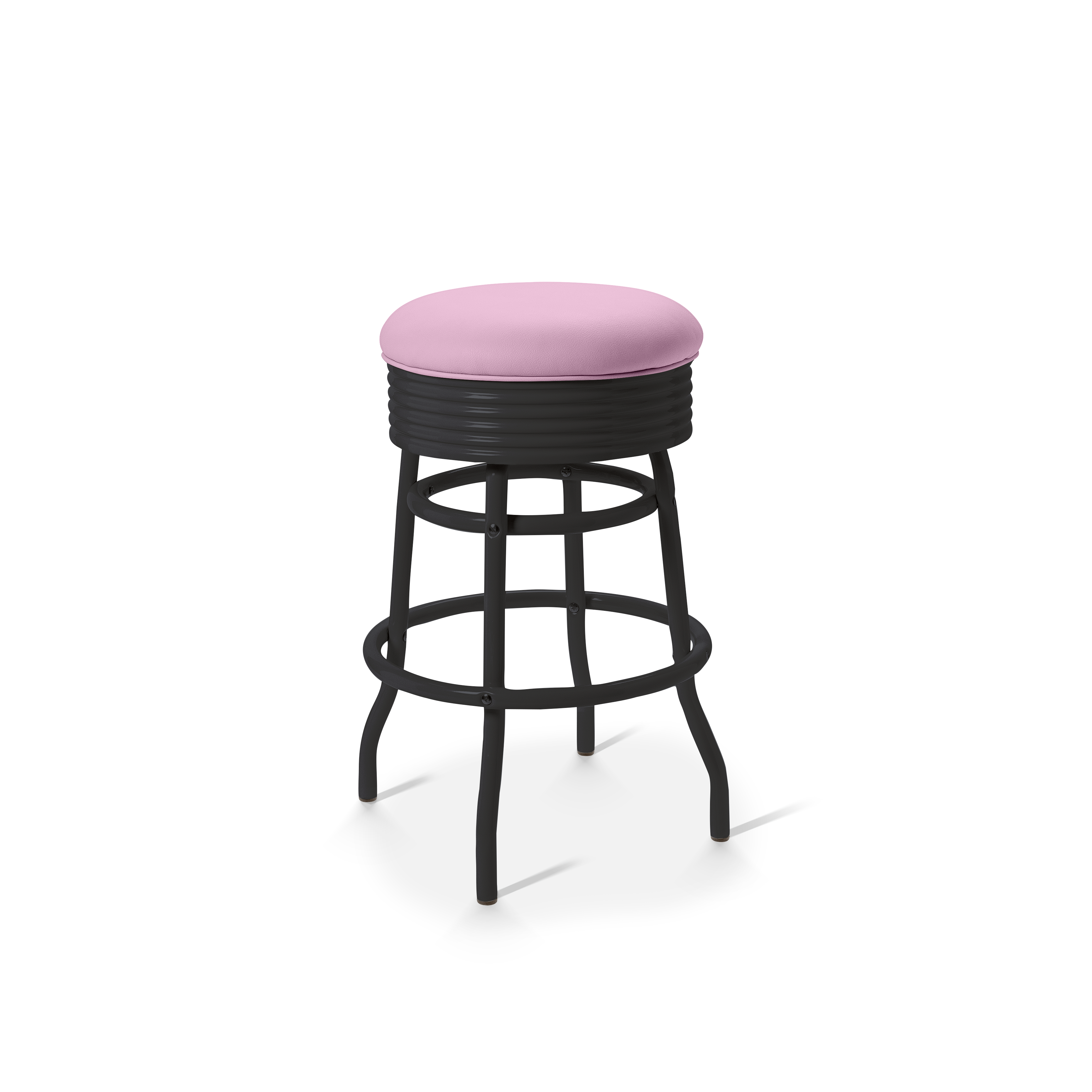 Palace - 66cm - Structure Noire - Liseré ton sur ton coloris Lilas