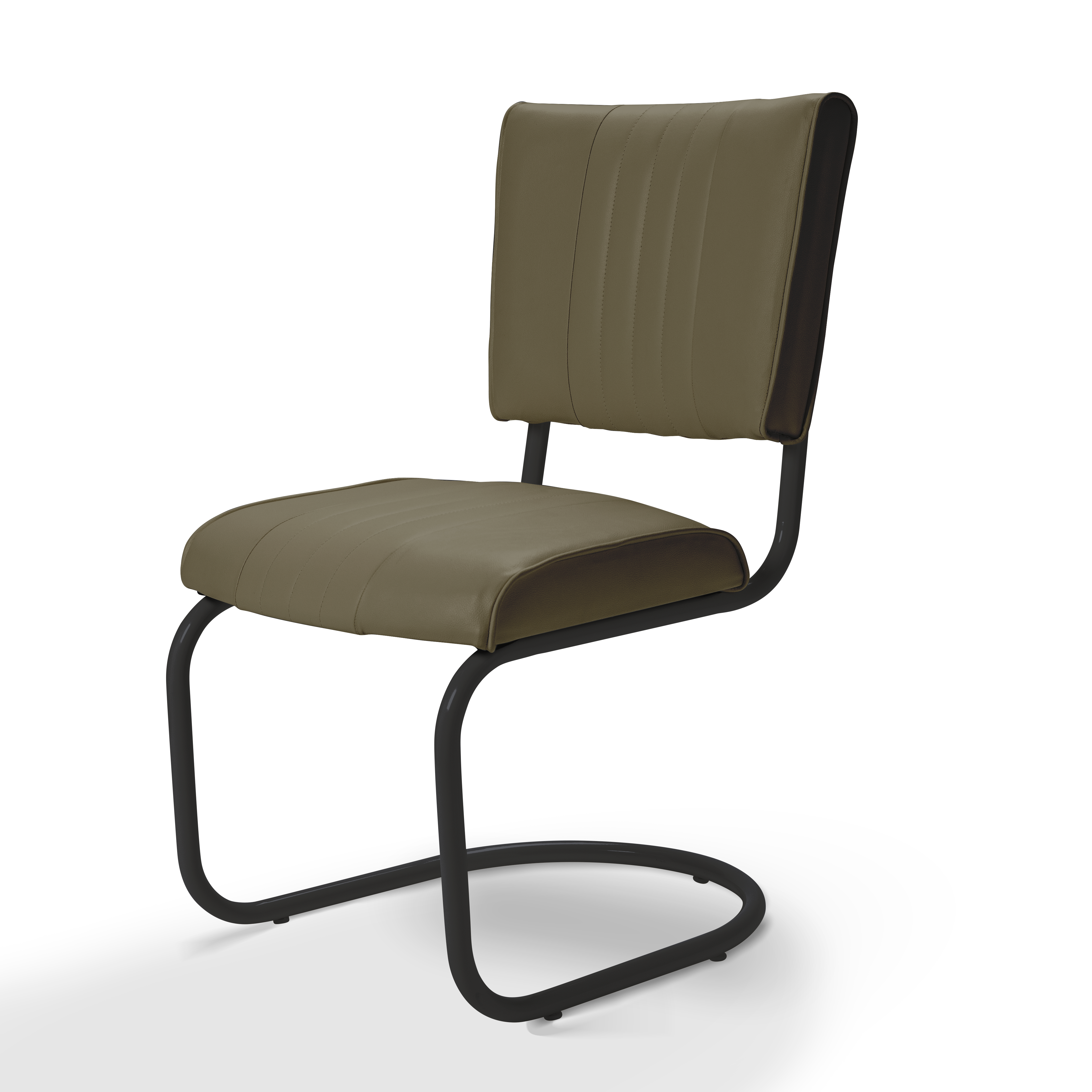 Prospect - Structure Noir - Liseré ton sur ton coloris Kaki