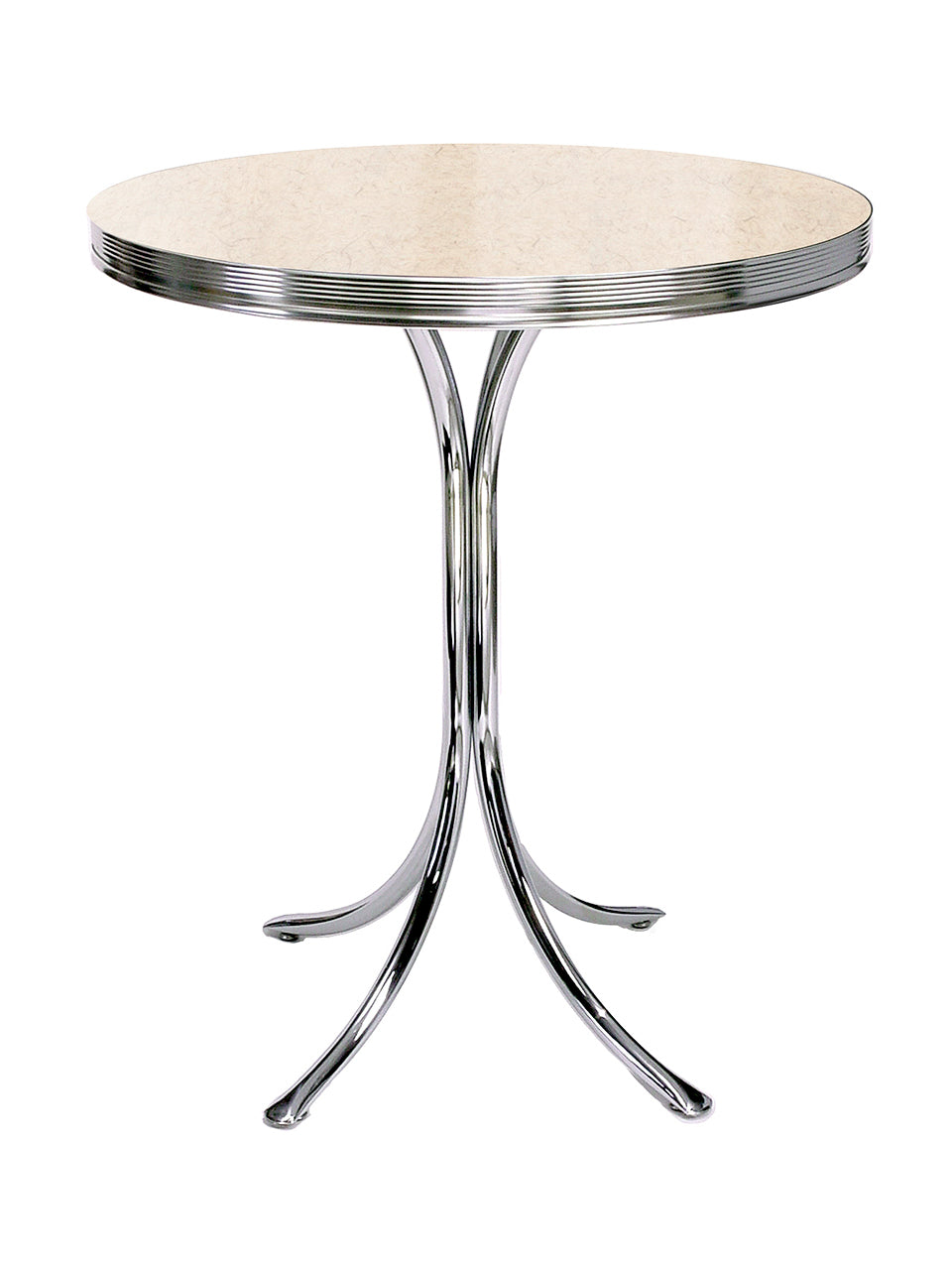 TO-21 - Table Mange Debout coloris Blanc antique