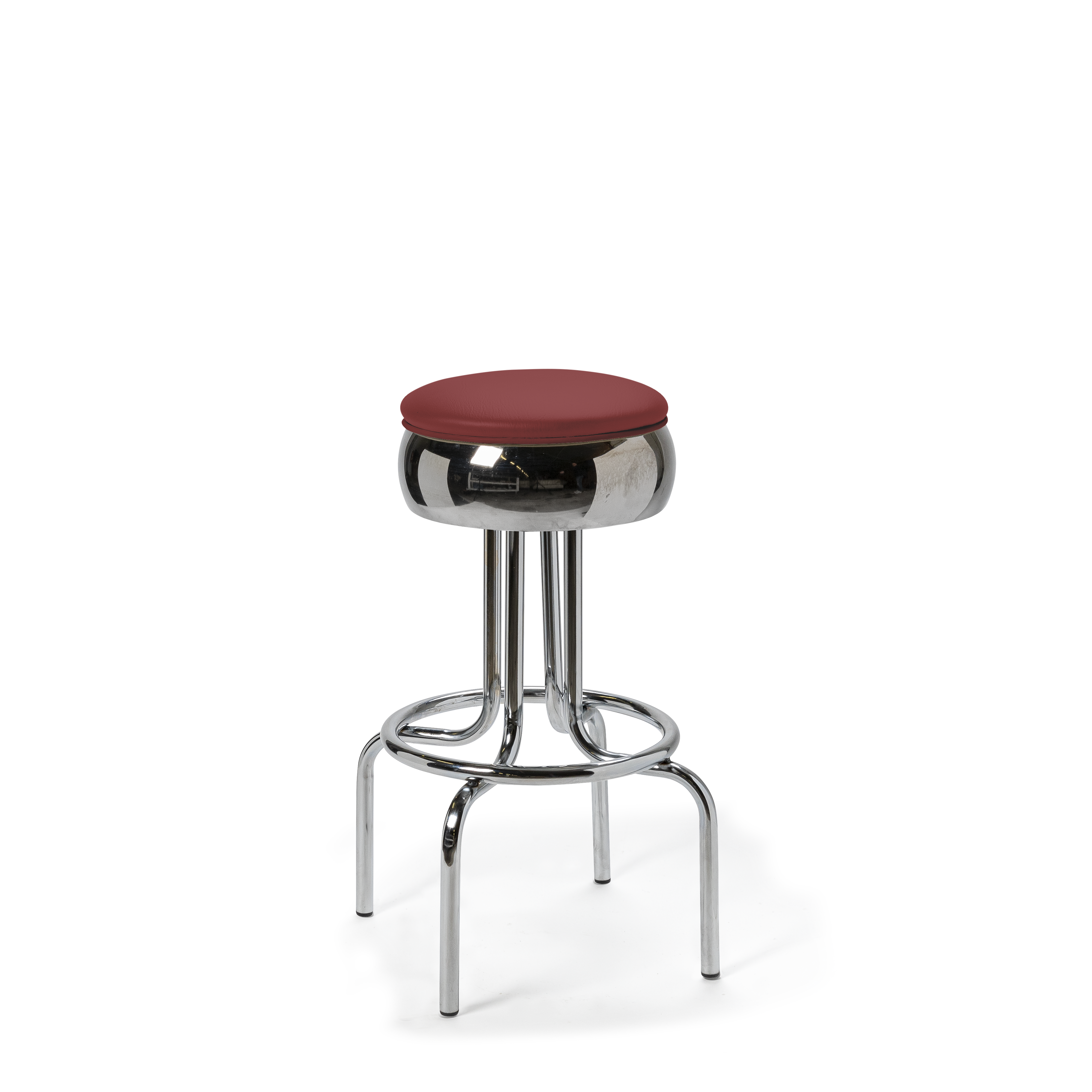 Airline "Stacks" - 77cm - Liseré ton sur ton coloris Rouge rubis