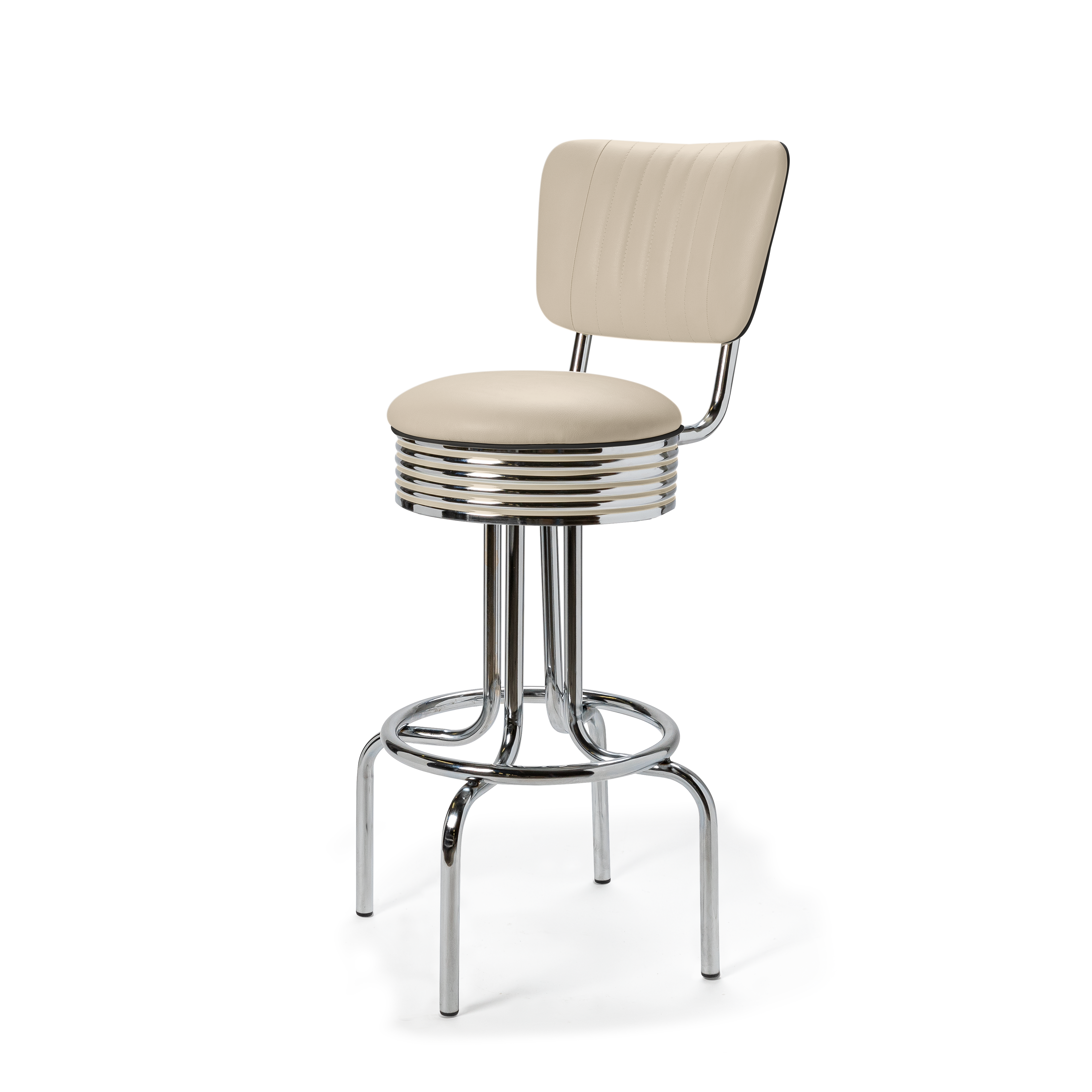 Airline - 77cm - Liseré Noir coloris Blanc cassé