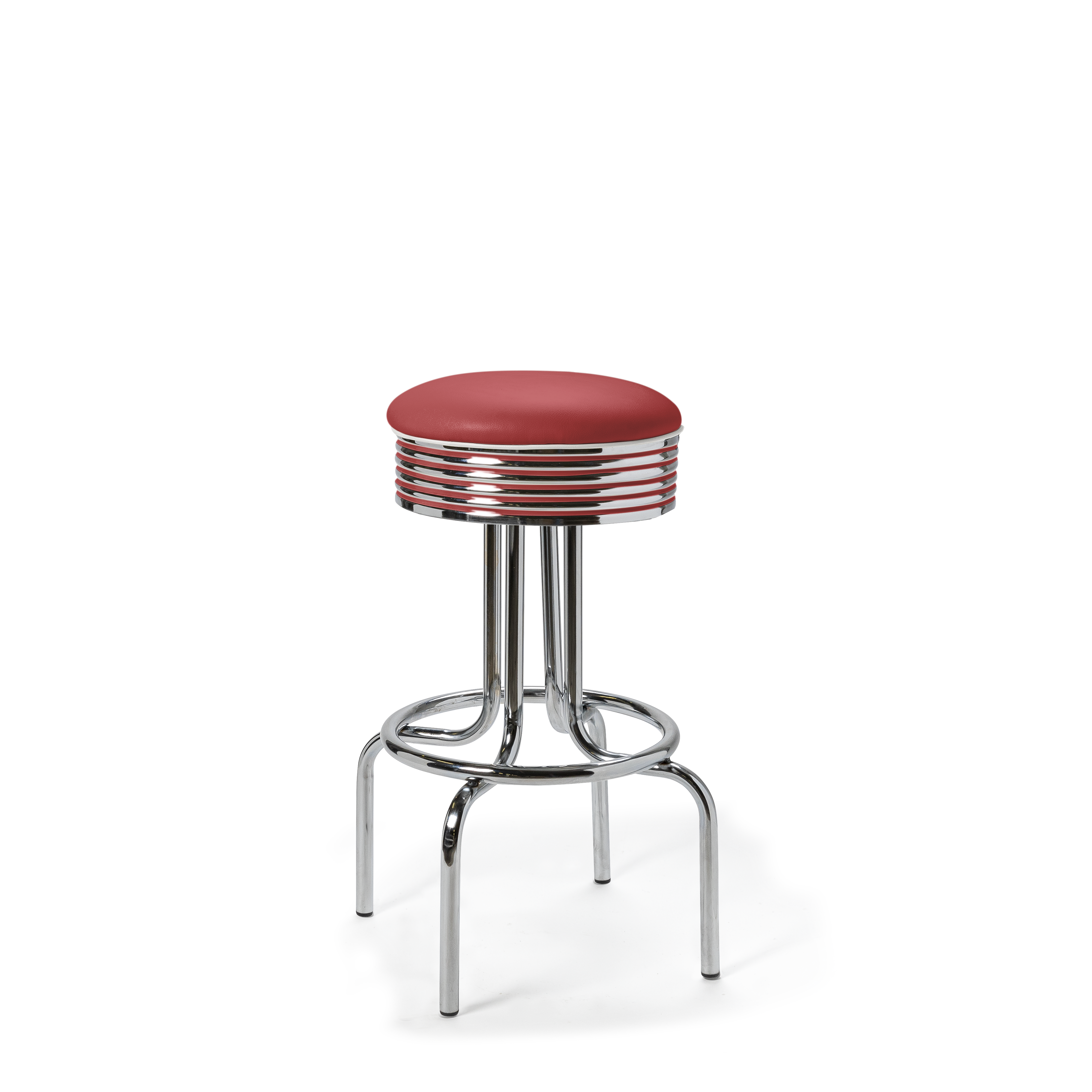 Airline - 77cm - Liseré Blanc coloris Rouge