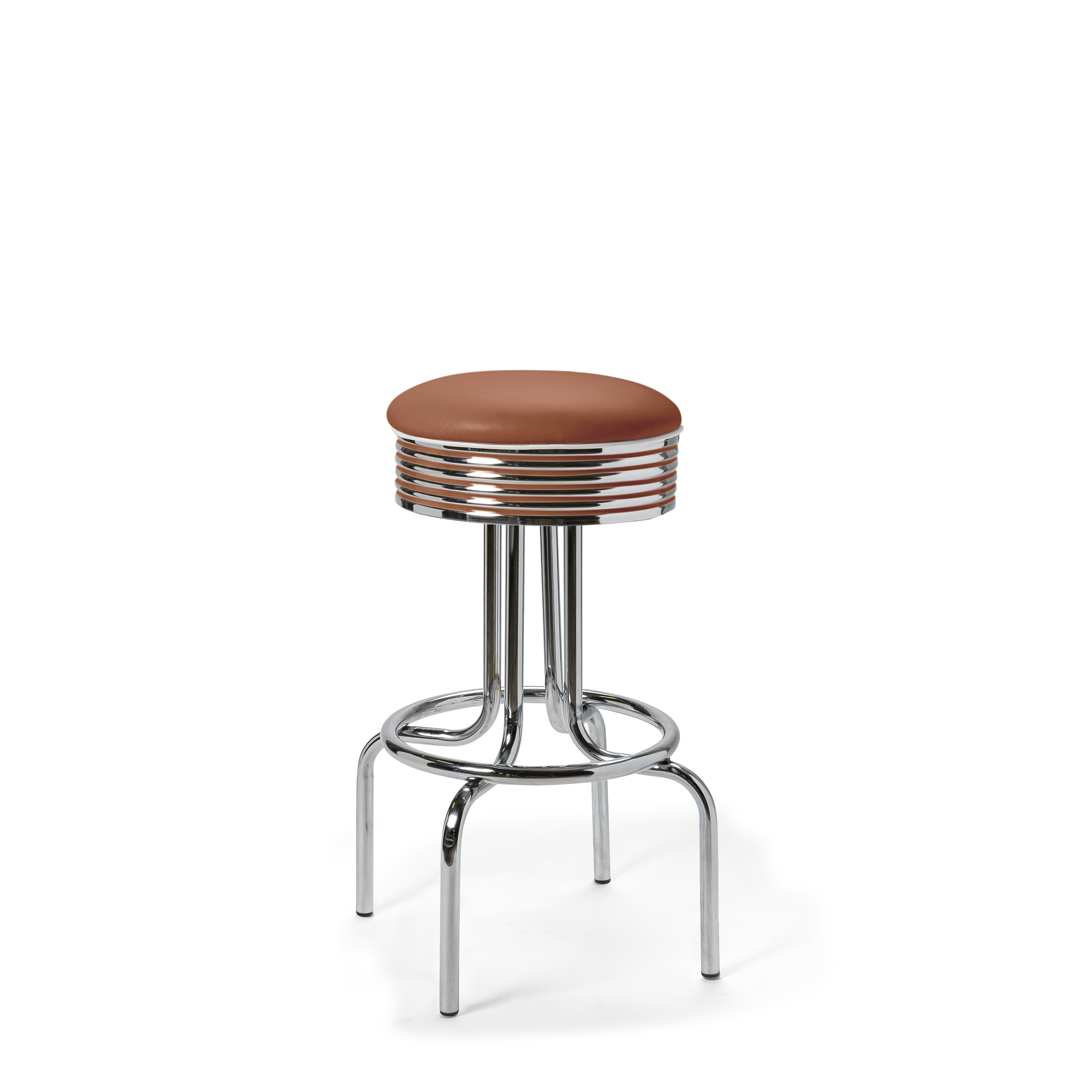 Airline - 77cm - Liseré Blanc coloris Terracotta