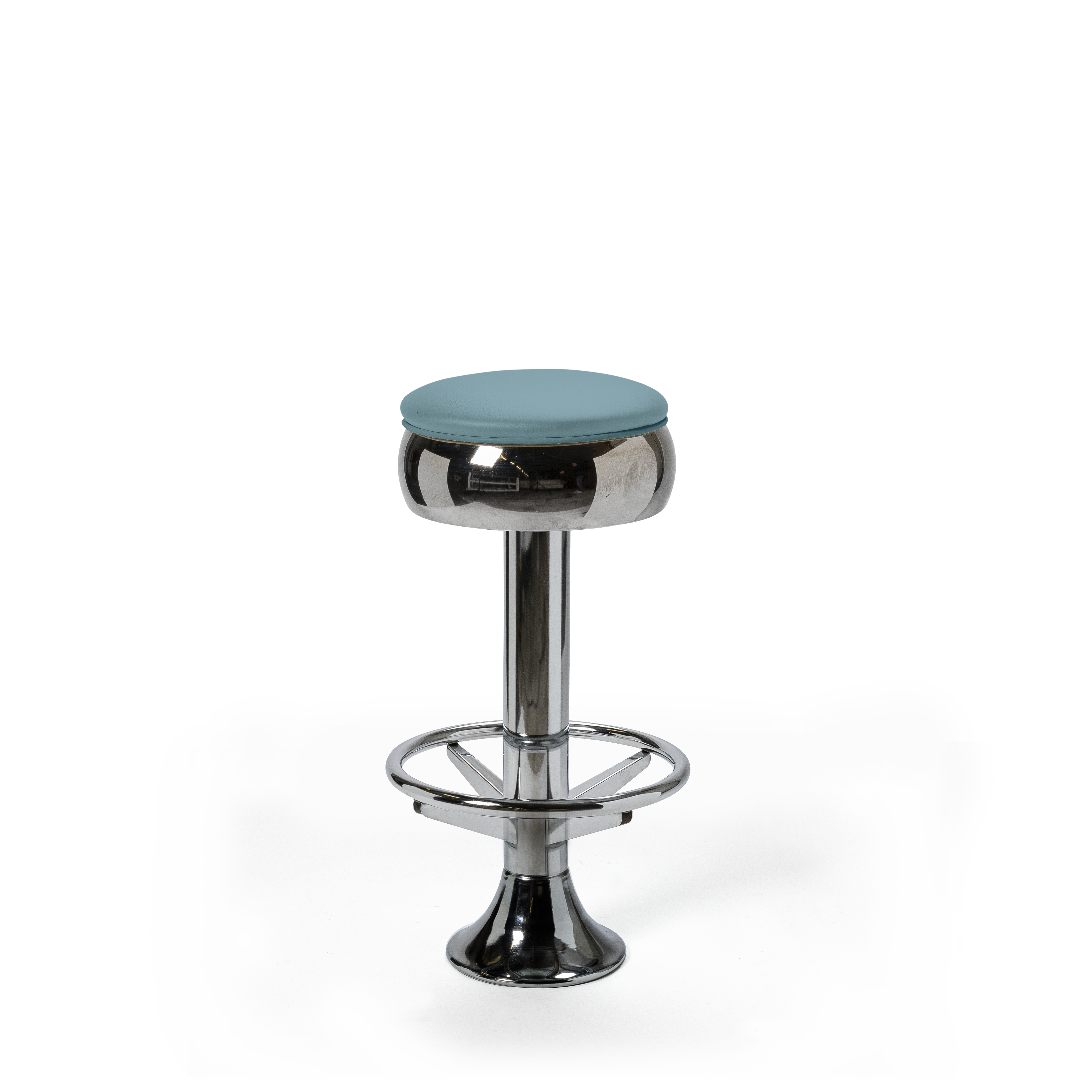 Casey "Stacks" - 77cm - Liseré ton sur ton - Repose Pieds coloris Bleu