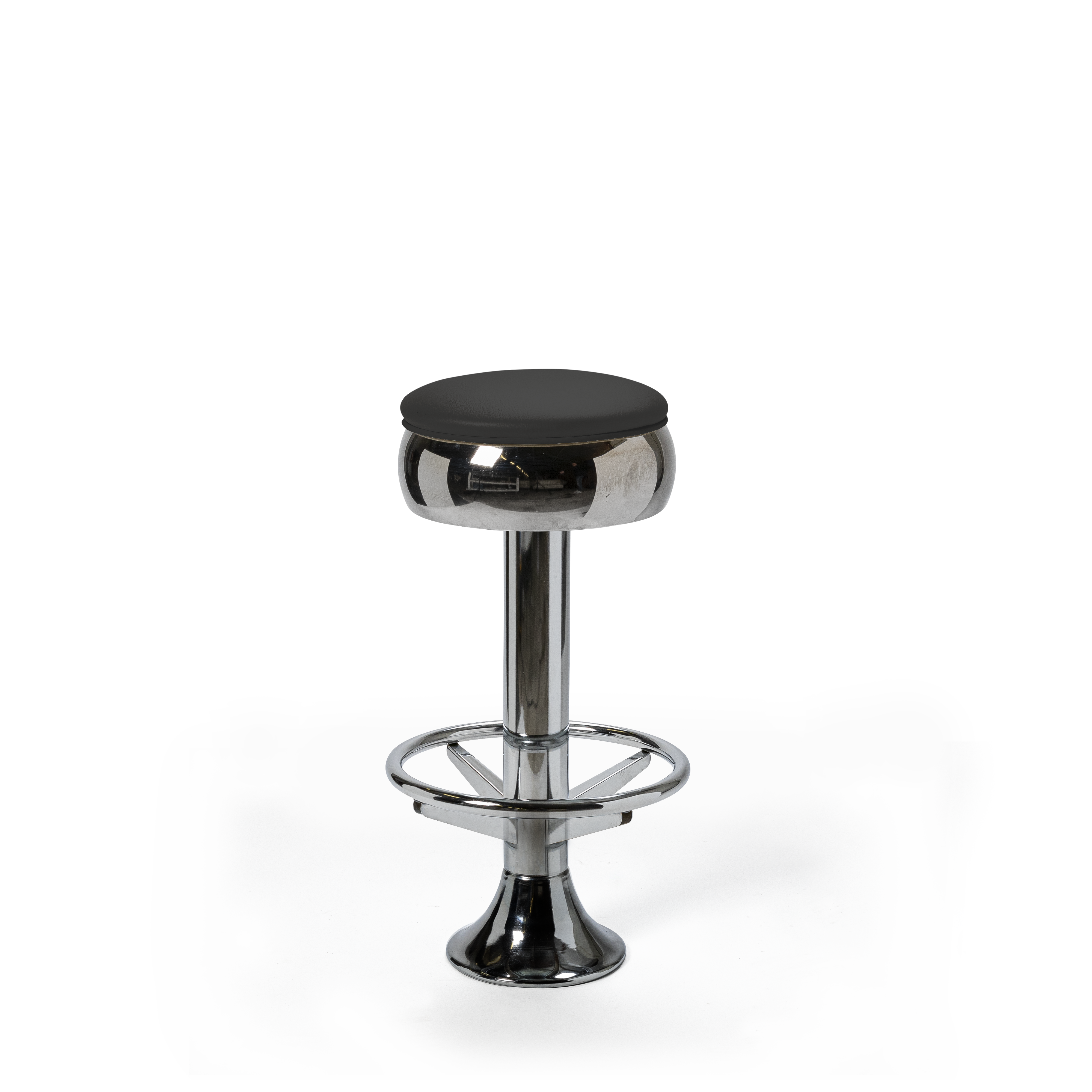 Casey "Stacks" - 77cm - Liseré ton sur ton - Repose Pieds coloris Noir