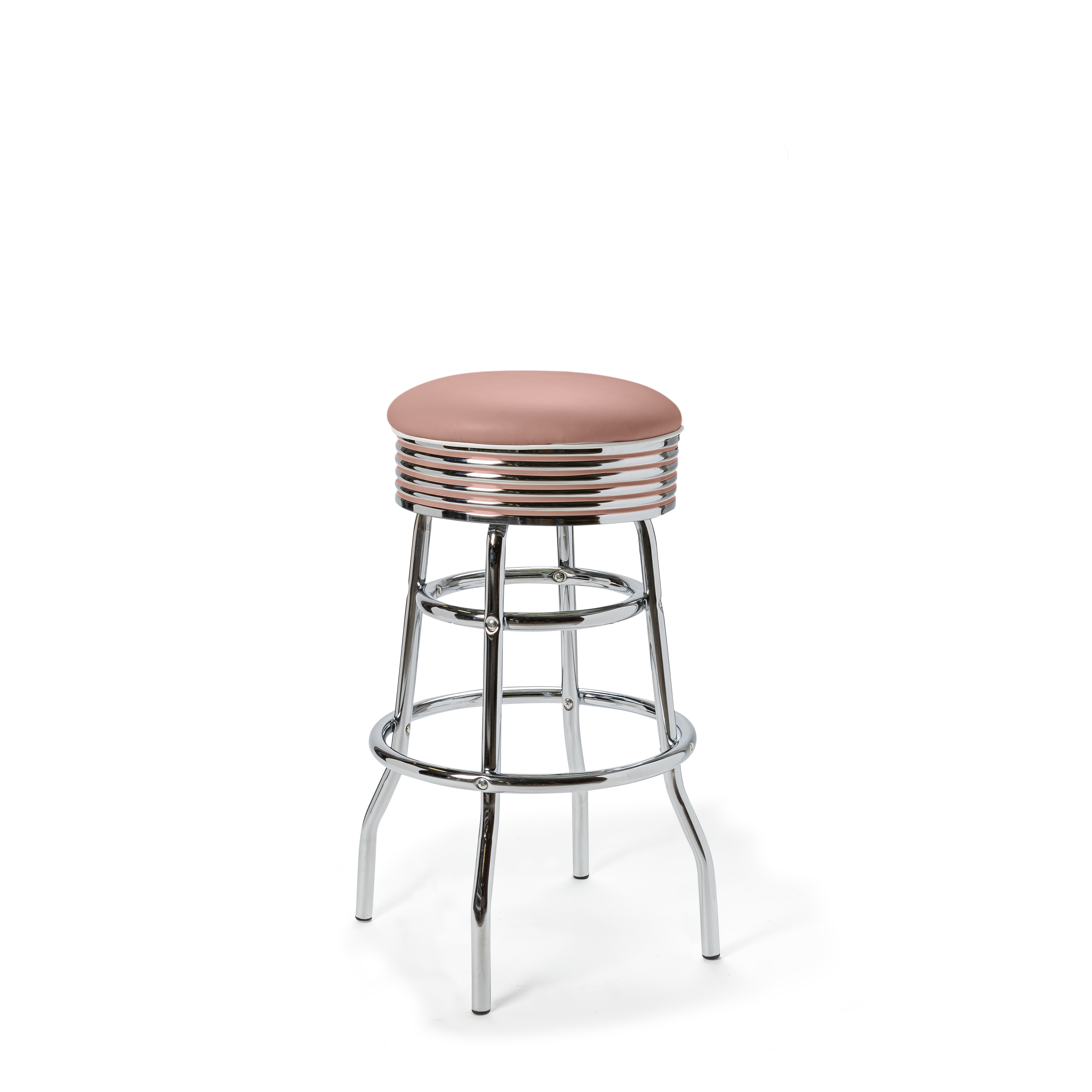 Palace - 77cm - Liseré Blanc coloris Rose poudré