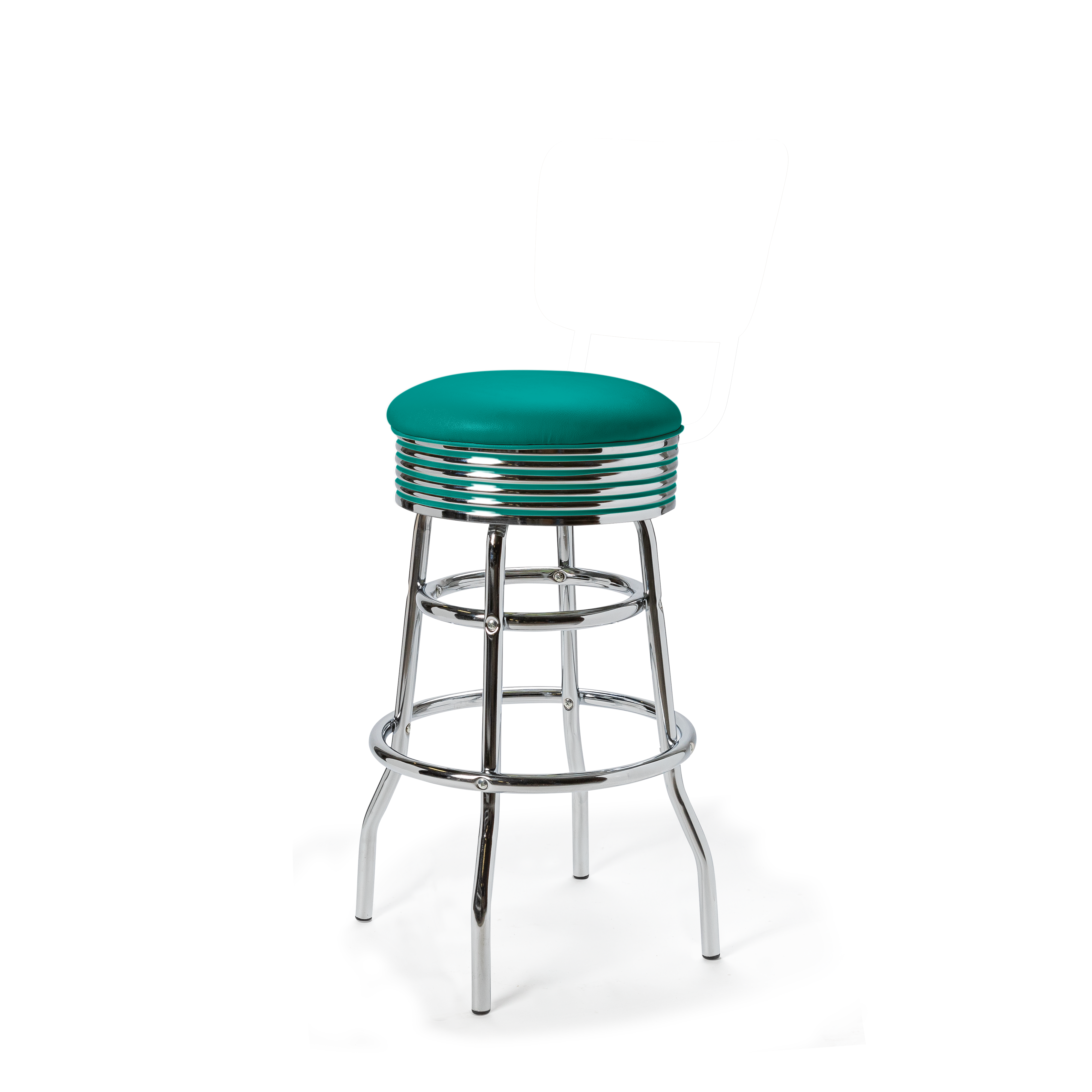 Palace - 77cm - Liseré ton sur ton coloris Bleu pétrole