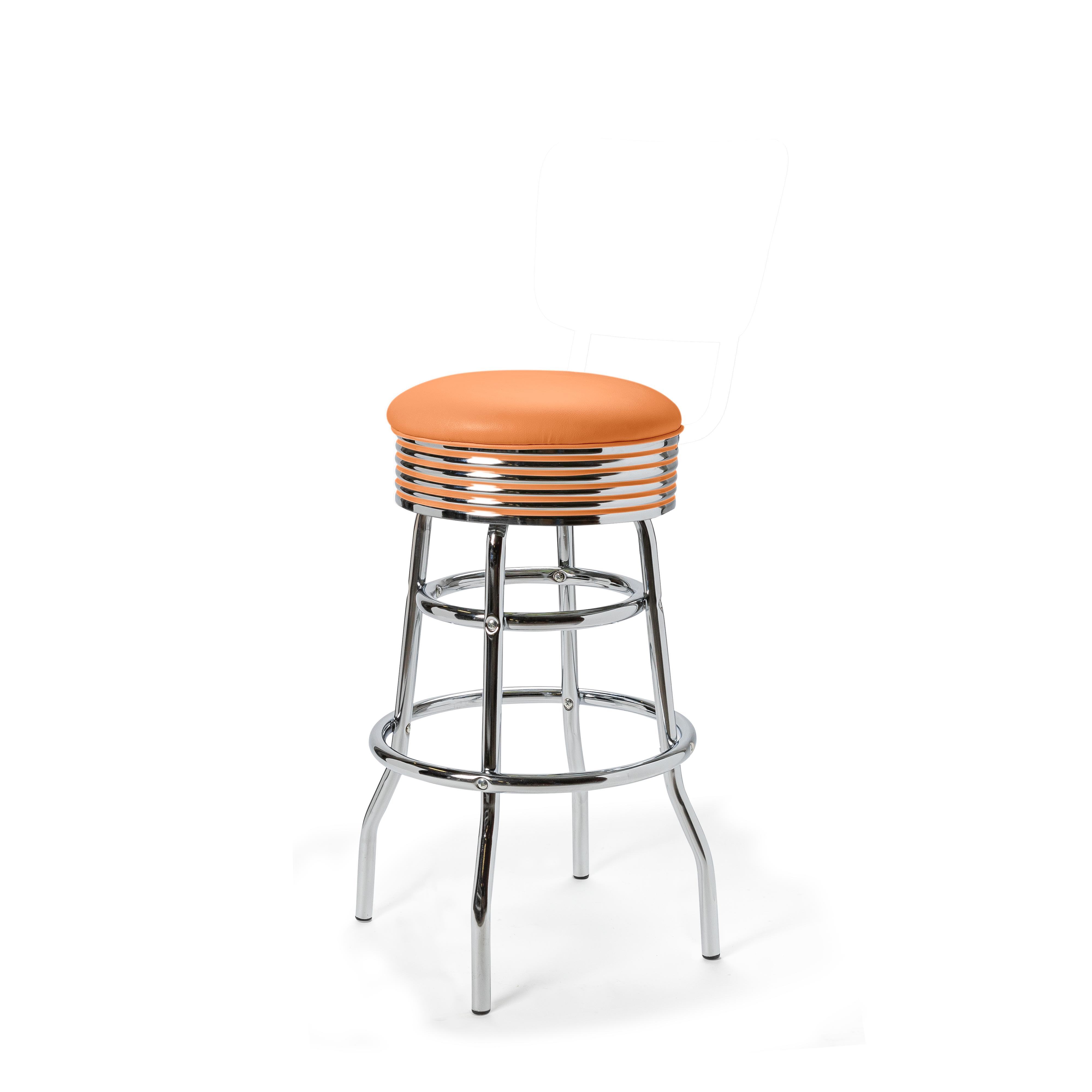 Palace - 77cm - Liseré ton sur ton coloris Orange