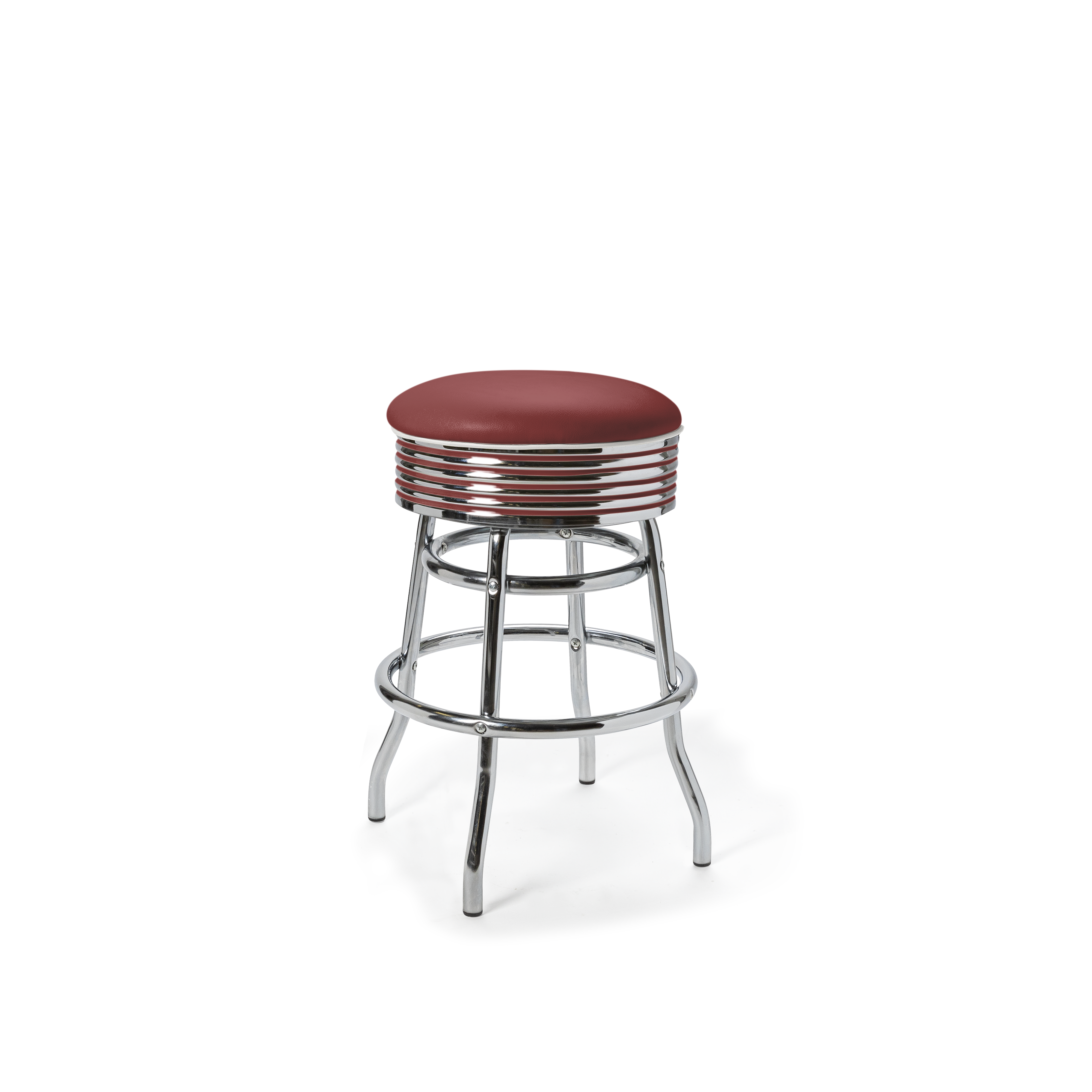 Palace - 66cm - Liseré Blanc coloris Rouge rubis