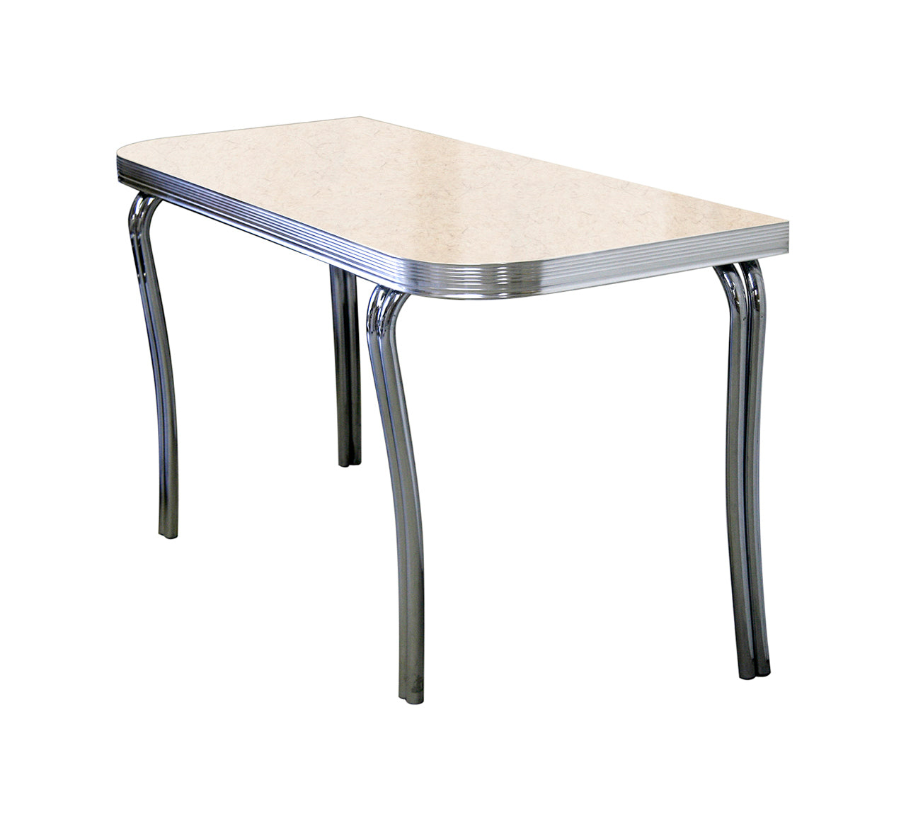WO-24 - Table Murale 4 Pieds coloris Blanc antique